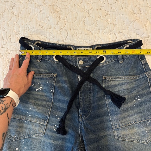 We the Free Women’s Moxie barrel jeans in Timeless Blue, size 29 - Picture 9 of 11